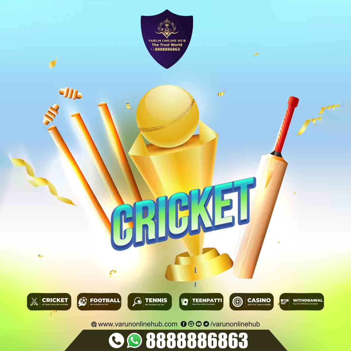 Best Cricket ID Provider | Best Online Cricket ID Provider | Online Cricket ID Provider | Varun Online Hub